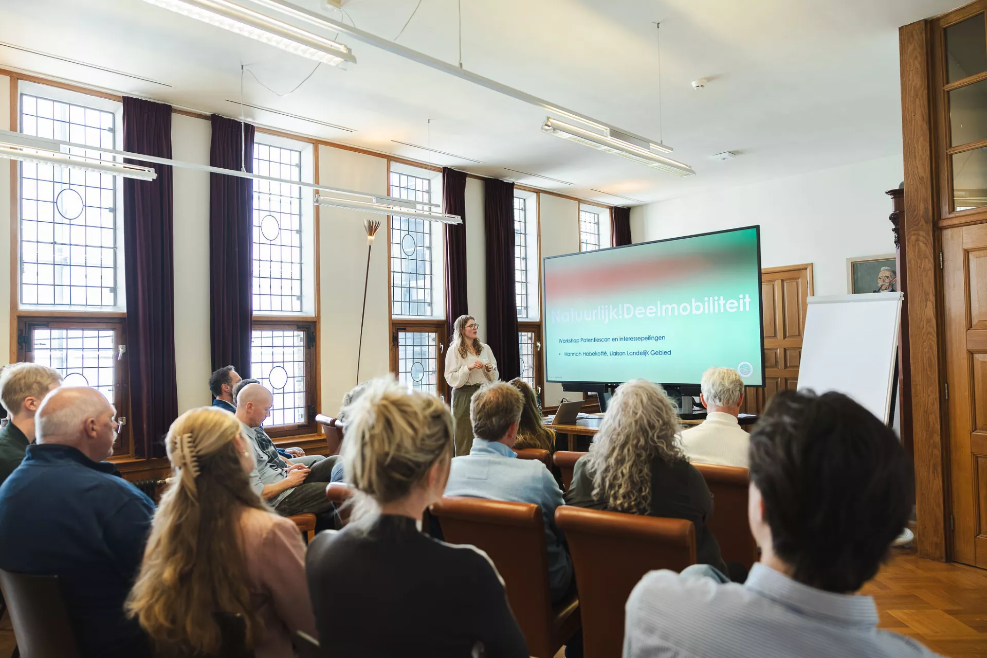 Workshop tijdens communitybijeenkomst Deel'm