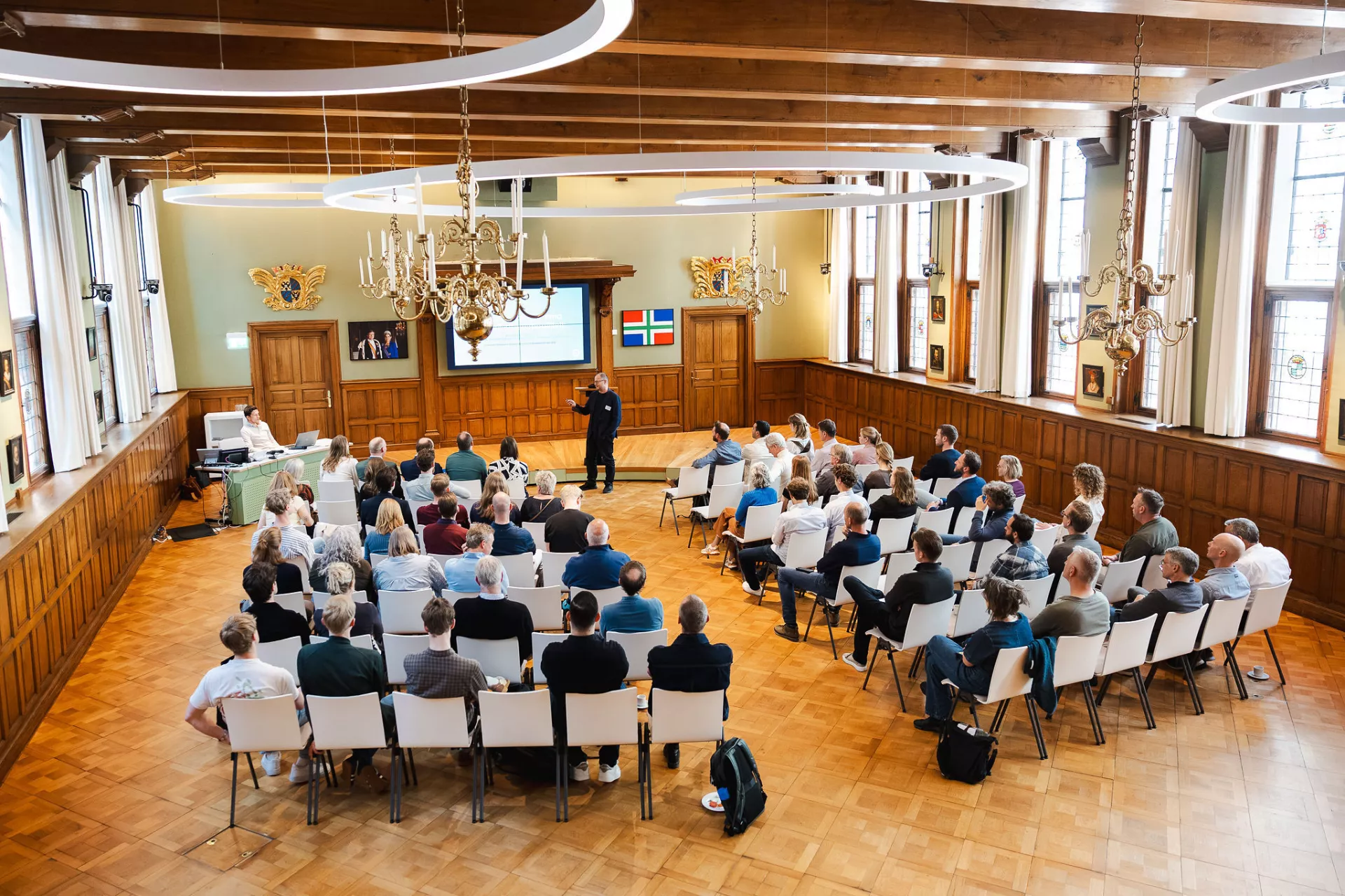 Communitybijeenkomst Deel'm in provinciehuis Groningen